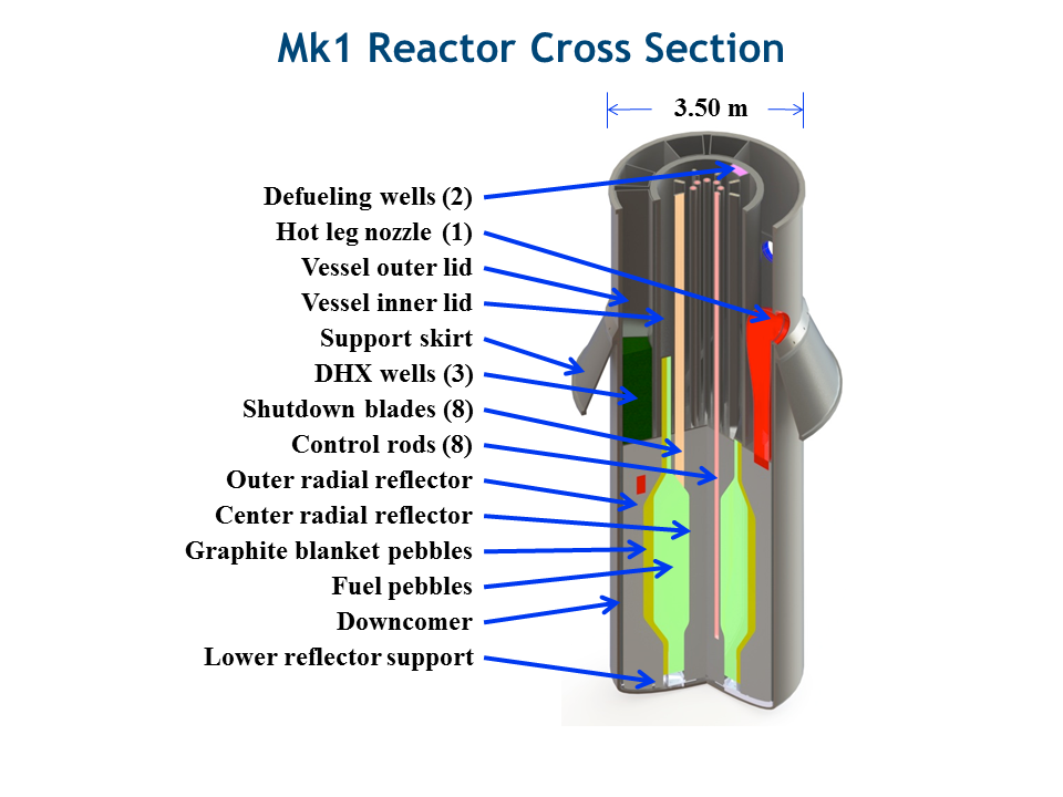 Cross section of the Mk1-FHR core, from [UCB FHR website](https://fhr.nuc.berkeley.edu/)