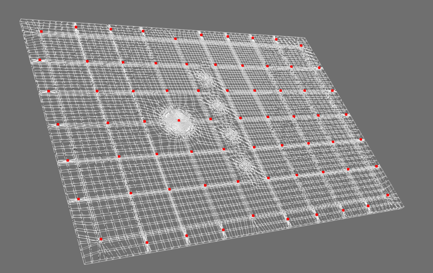 Isolators under the basemat of the NPP building analyzed in Part 1 of this model.